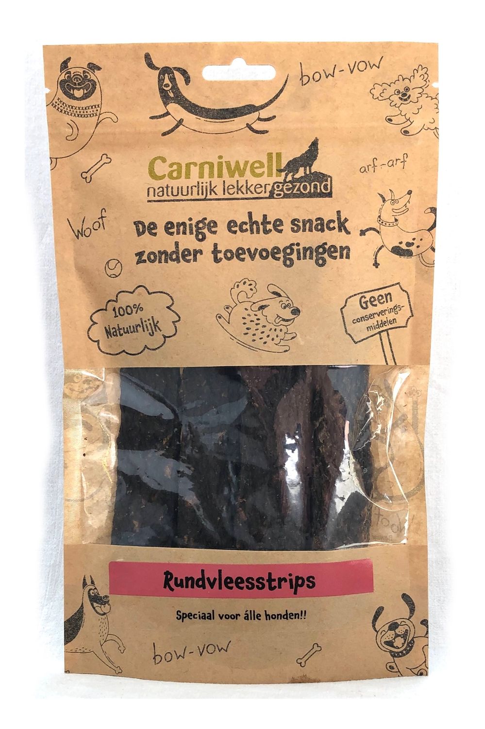 Carniwell Rundvleesstrips 100g