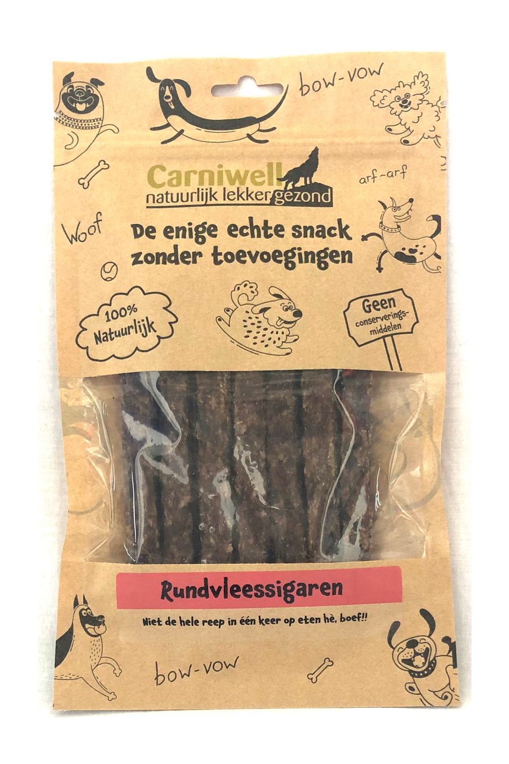 Carniwell Rundvleessigaren 100g