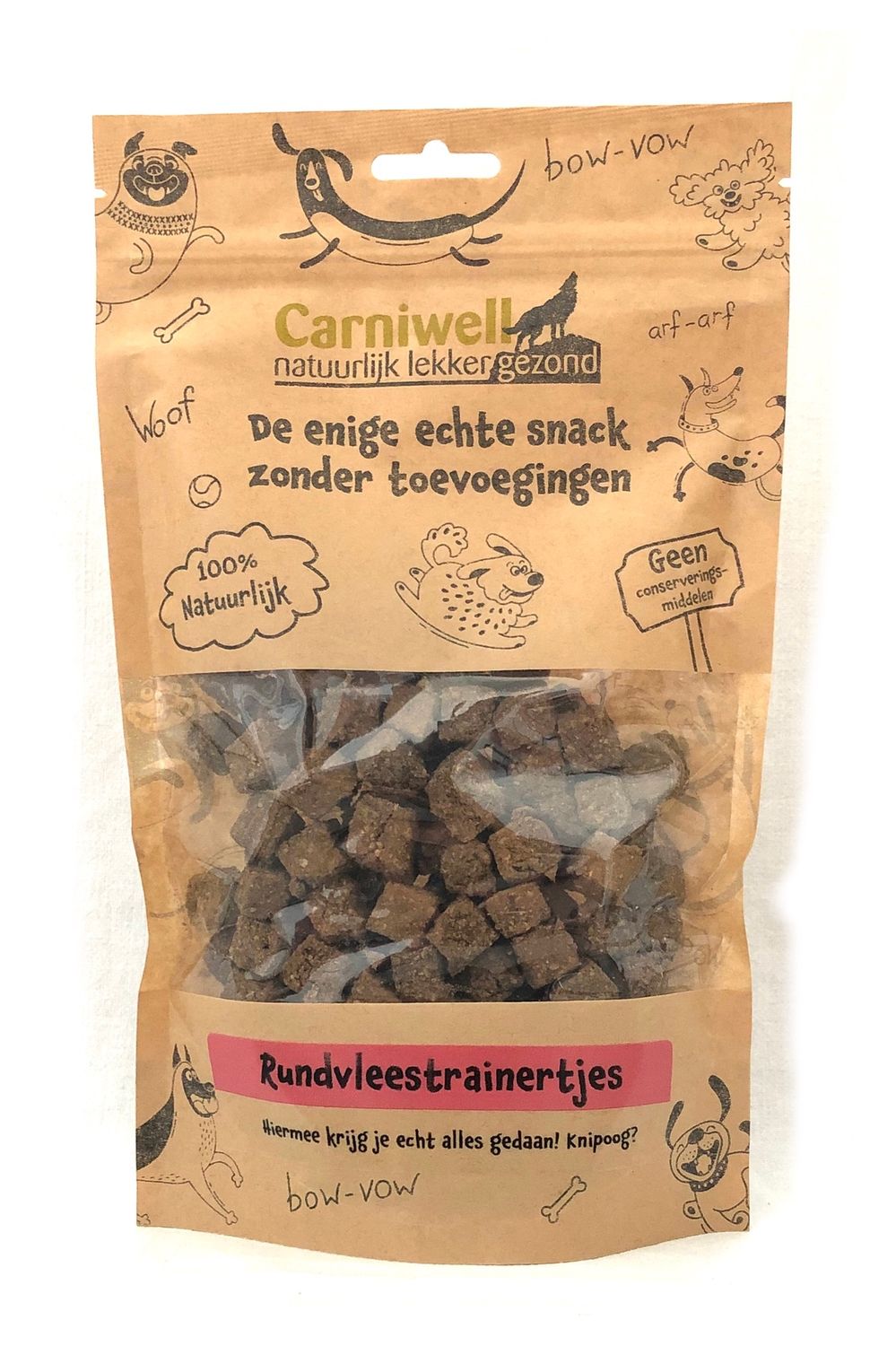 Carniwell Rundvleestrainertjes 200g