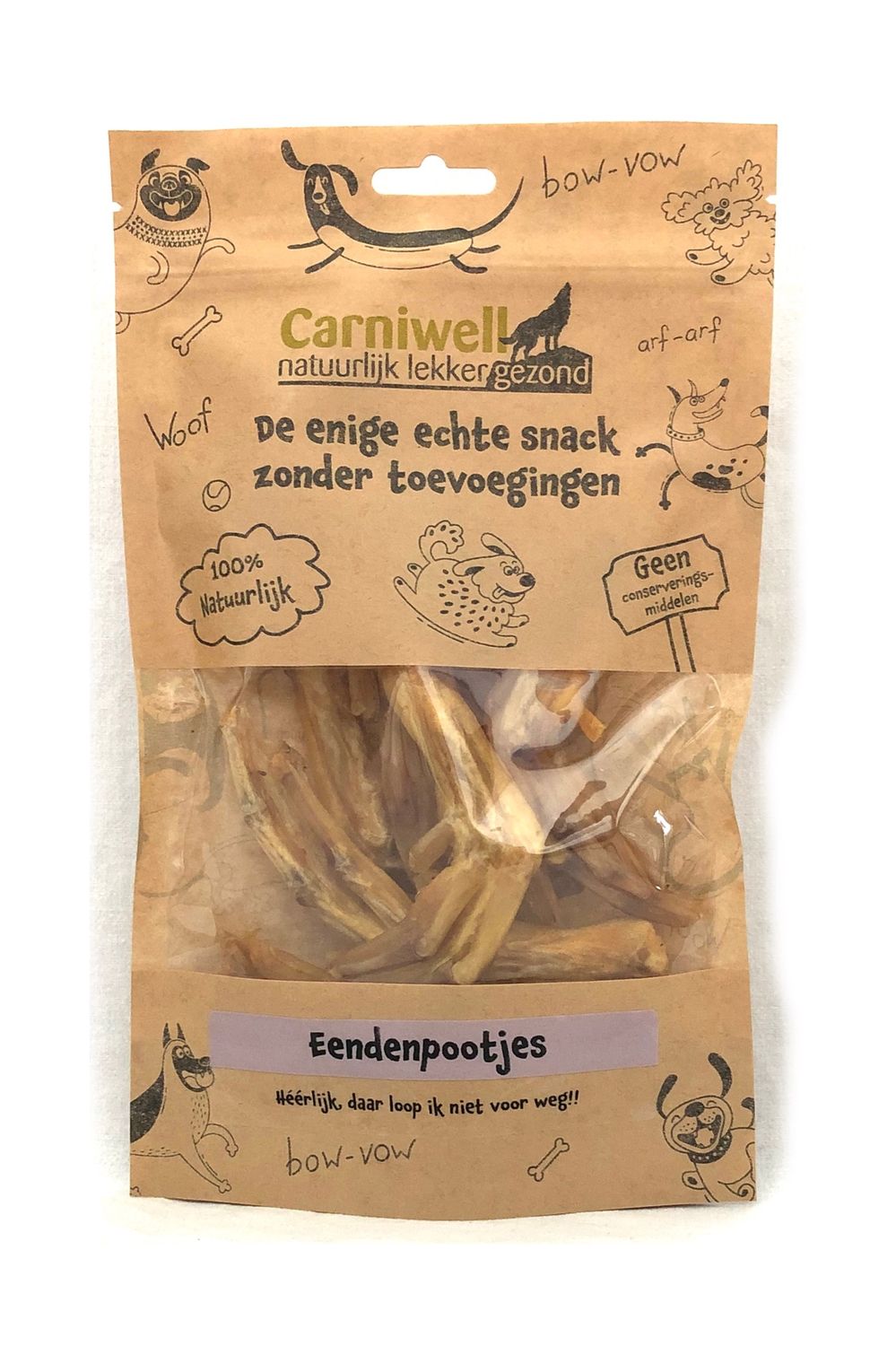 Carniwell Eendenpootjes 100g