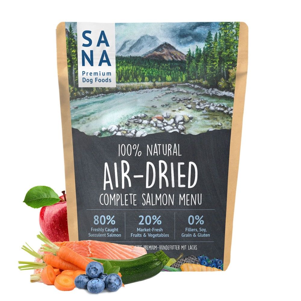 Sana Dog Air Dried Food zalm