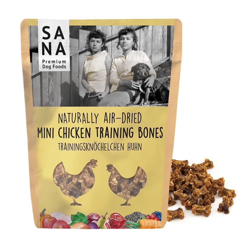 Sana Dog Mini Training Bones kip - 100g