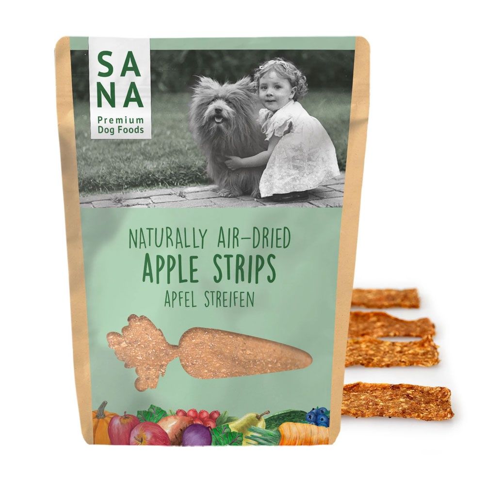 Sana Dog Veggie Strips appel - 100g
