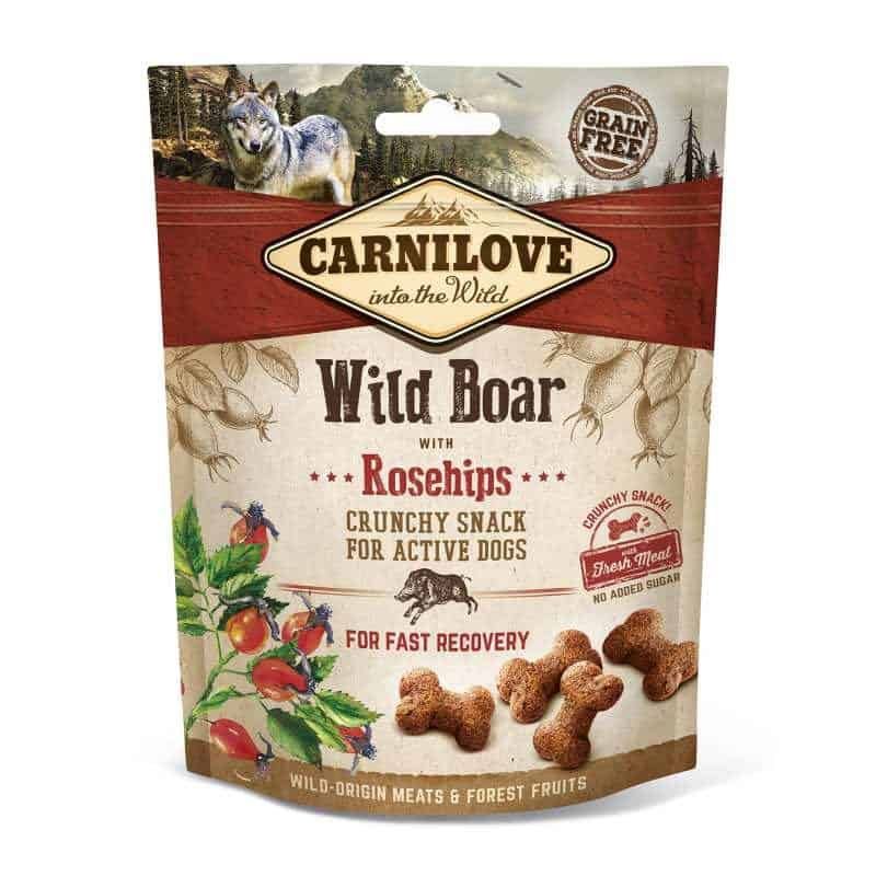 CL Crunchy Snack – Wild Boar with rosehips 200g
