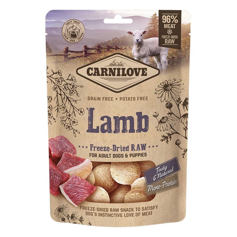 Carnilove Freeze-Dried Raw Snacks Lamb (10)