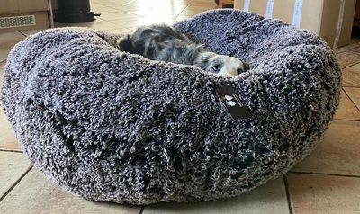 Bessie Barnie - Bagel Bed Midnight Frost (medium 91cm)