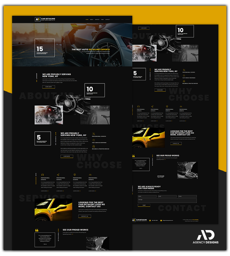 CAR DETAILING TEMPLATE