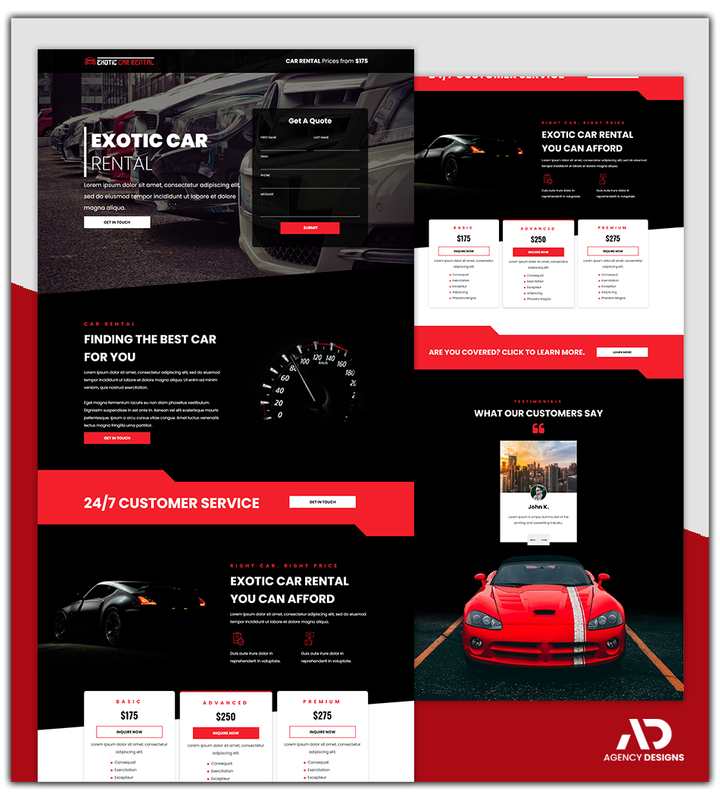 CAR RENTAL TEMPLATE