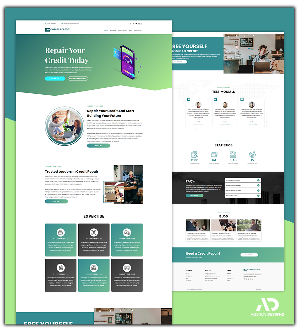 CREDIT REPAIR TEMPLATE