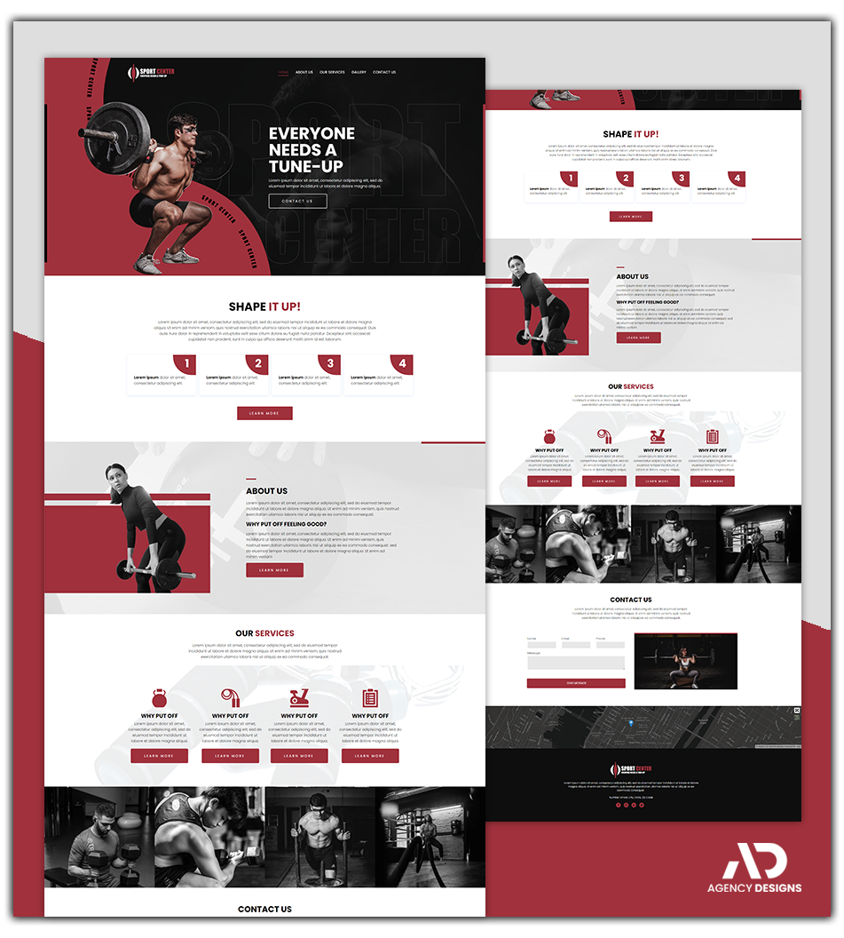 FITNESS TRAINER TEMPLATE