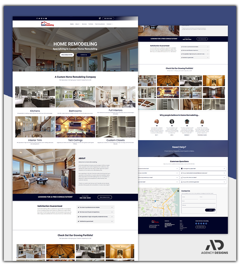 HOME REMODELING TEMPLATE