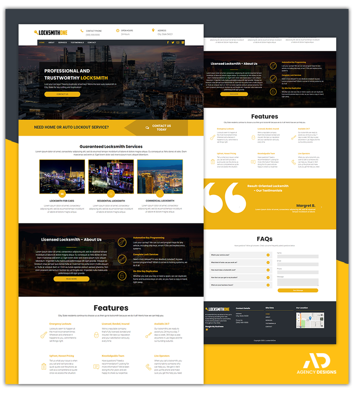 LOCKSMITH TEMPLATE