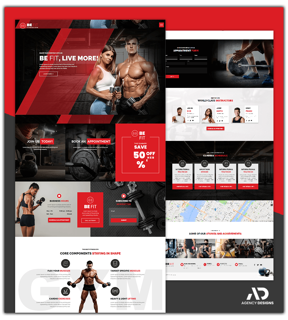 FITNESS TEMPLATE