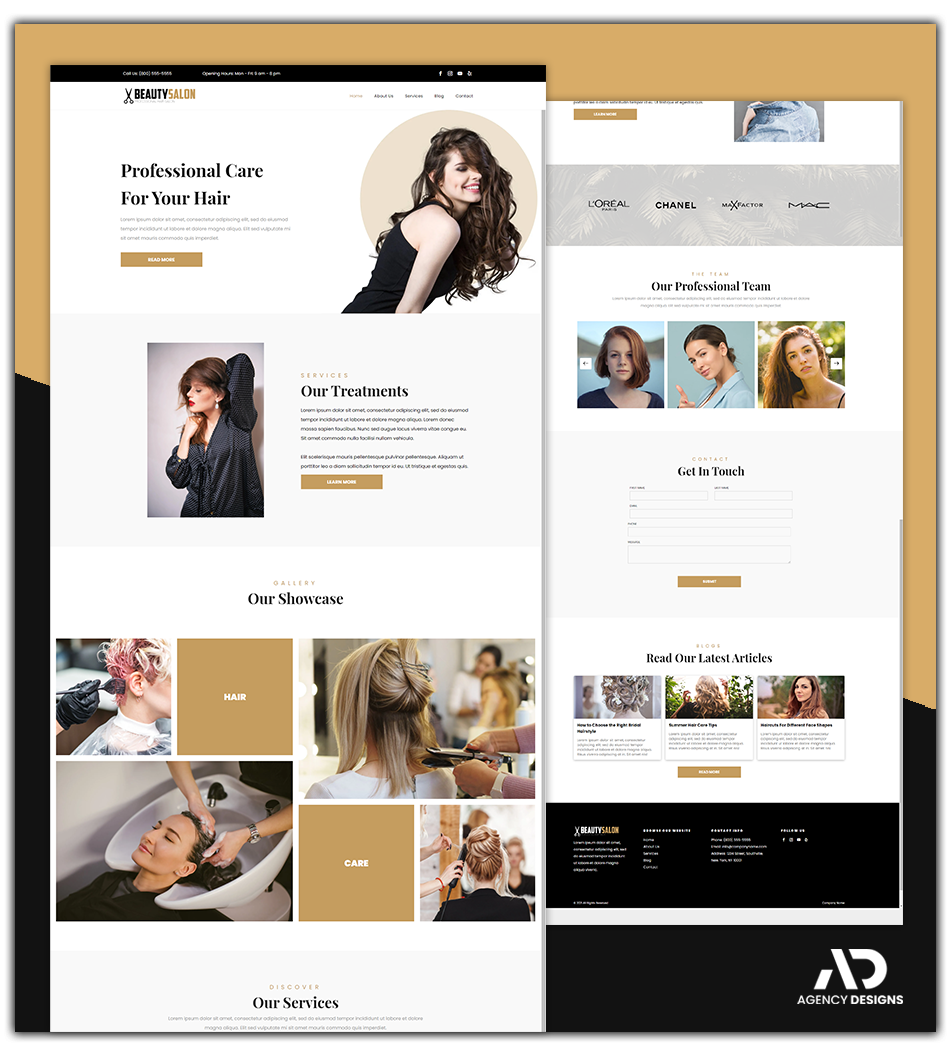 HAIR SALON TEMPLATE