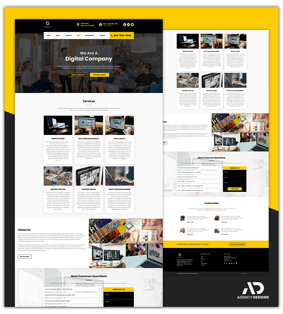 DIGITAL AGENCY TEMPLATE 2