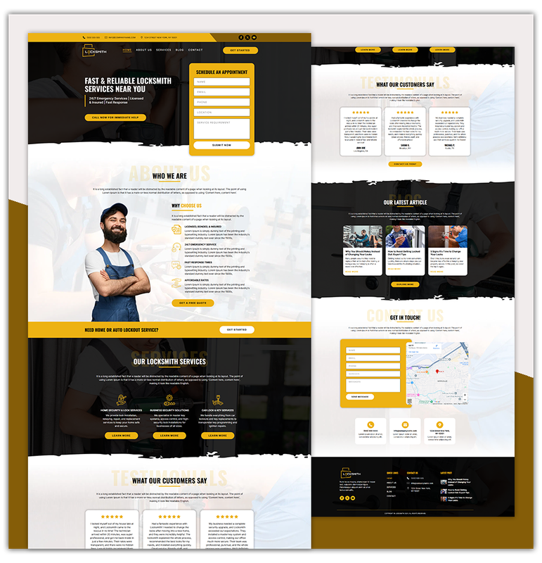 LOCKSMITH TEMPLATE 3