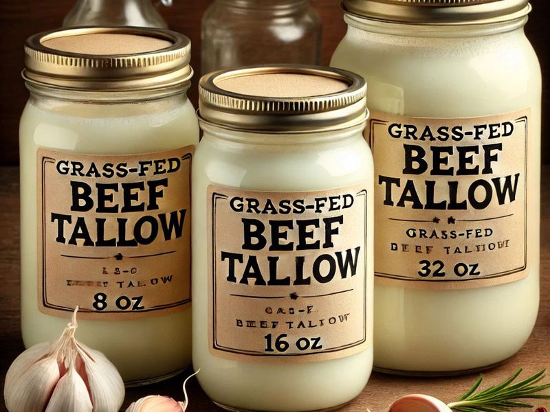 Grass-Fed Beef Tallow