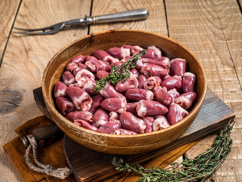 Chicken Hearts and Livers