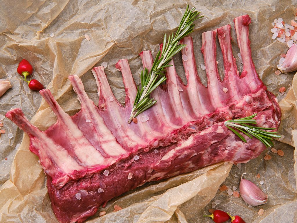 Lamb Frenched Rack of Ribs – Shop – RowanTree Farm