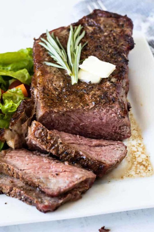 Beef New York Strip steaks