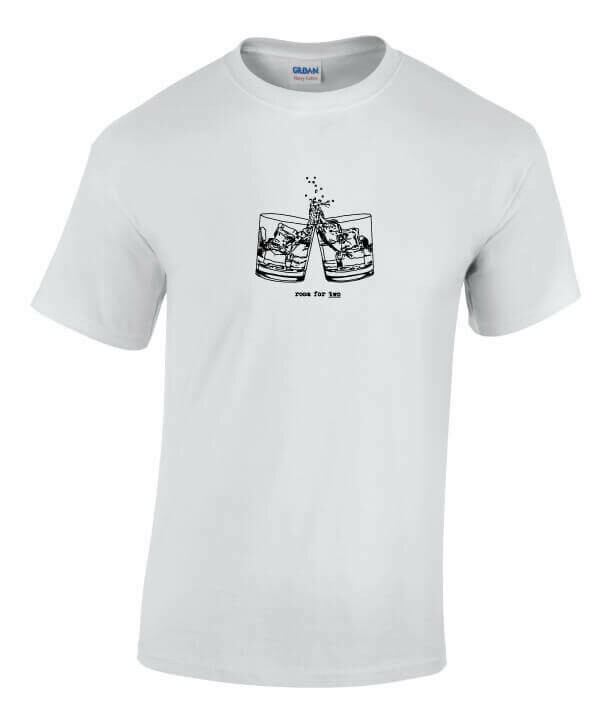 Room For Two - Clinking Glasses Tee