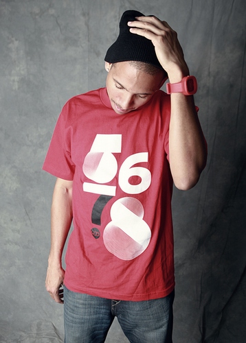 &quot;5678&quot; - Red - Men&#39;s Tee