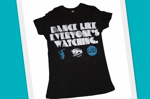 &quot;Dance Like&quot; - Black - Women&#39;s Baby Tee