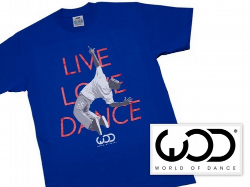 &quot;Live Love Dance&quot; - Blue - Men&#39;s Tee