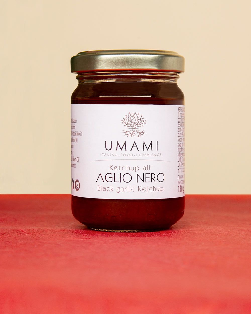 KETCHUP ALL&#39;AGLIO NERO 130GR