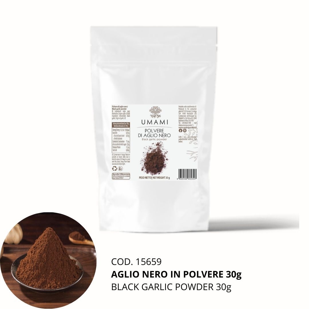 AGLIO NERO IN POLVERE