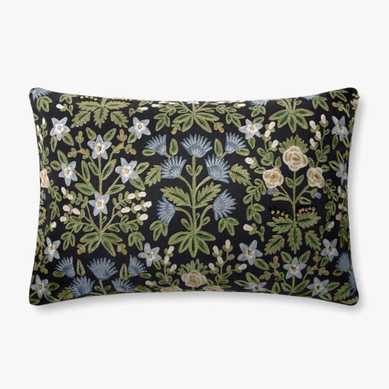 Rifle Paper Co. - Loloi Mughal Rose Pillow