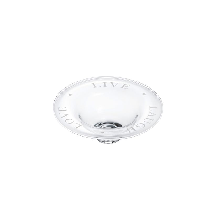 Simon Pearce Engraved “Live, Laugh, Love” Celebration Bowl - Medium