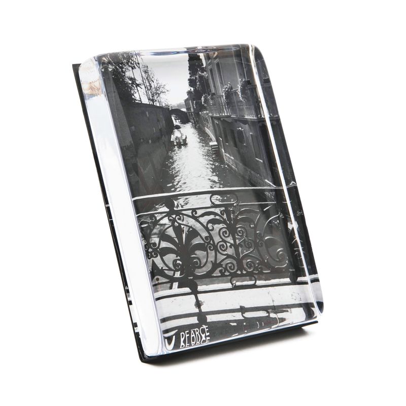 Simon Pearce Woodbury Photo Block in gift box  - Vertical 7x5