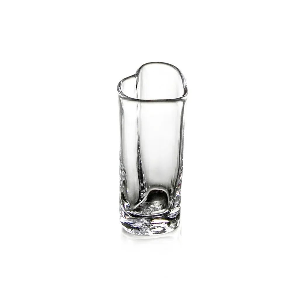 Simon Pearce  Highgate Heart  Bud Vase in  Gift Box