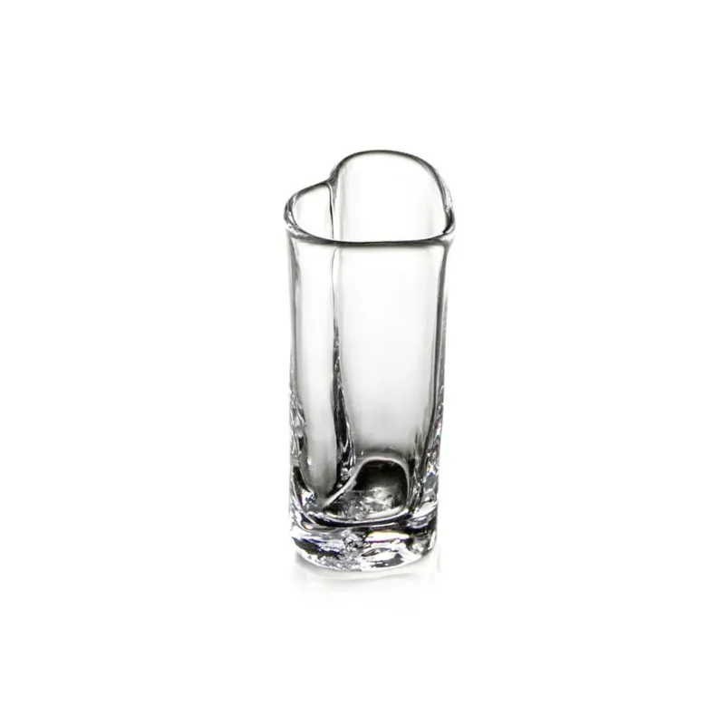 Simon Pearce  Highgate Heart  Bud Vase in  Gift Box
