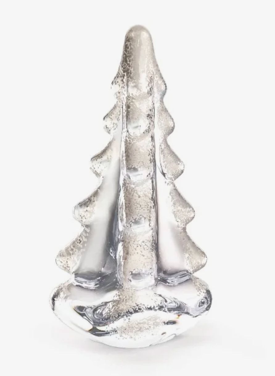 Simon Pearce Snowy Branches Evergreen- 4"