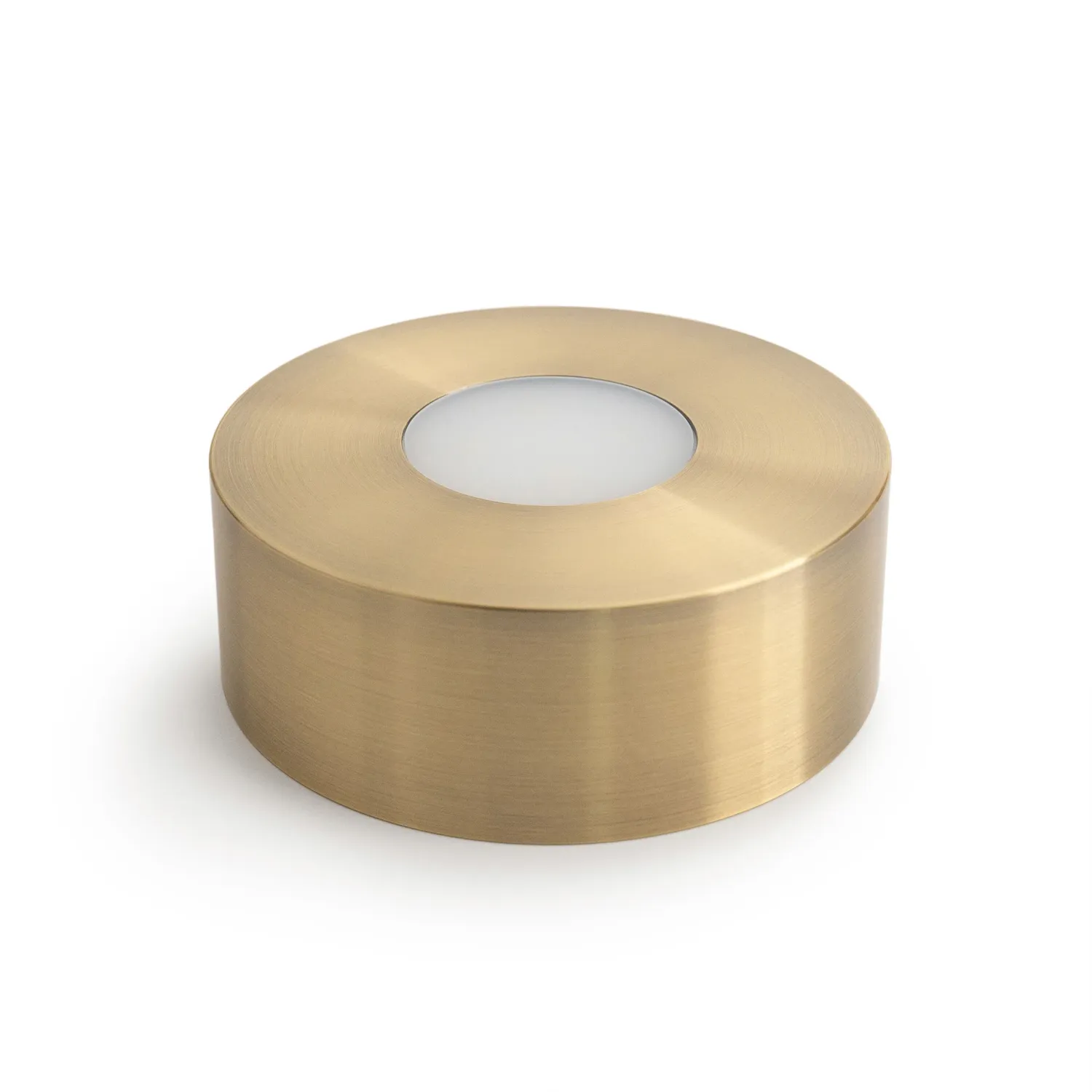 Simon Pearce - Brushed Brass LED Illumination Base - L