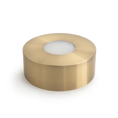 Simon Pearce - Brushed Brass LED Illumination Base - L