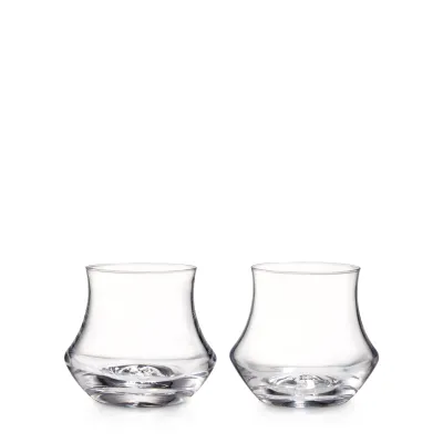 Simon Pearce - Madison Stemless Wine Glass in Gift Box, Set of 2