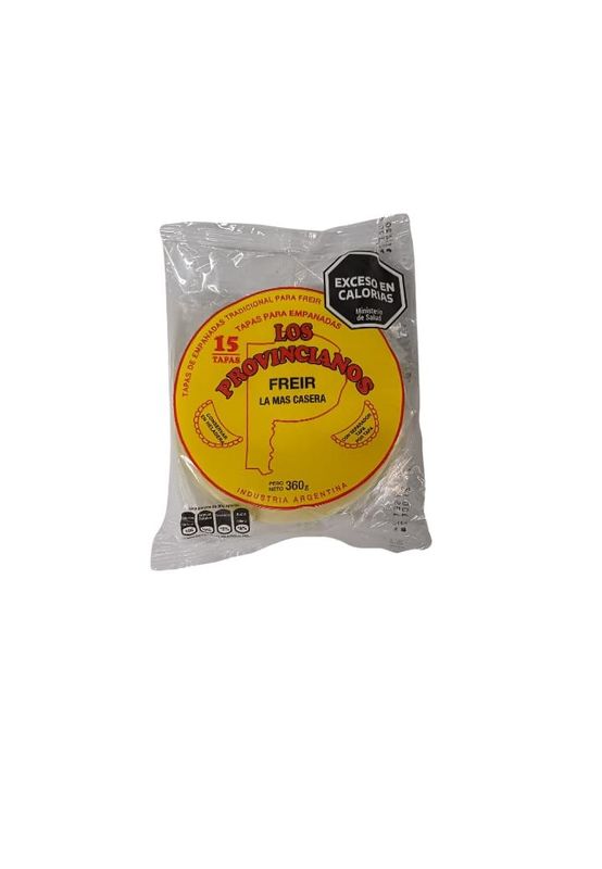 Tapas de horno-freír x15u.