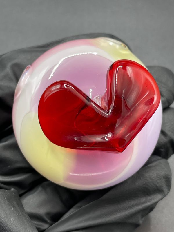 Bambi Glass - Heart Pendant #2