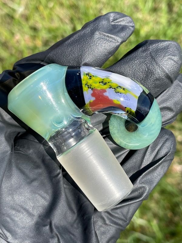 Crunklestein x BlackT Glass - 4-Hole Slide #4