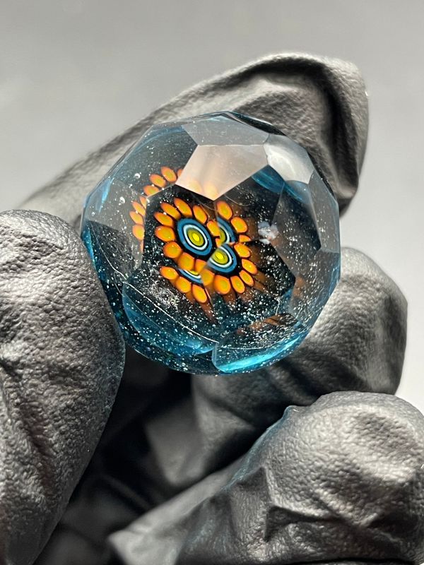 Island Glass - Faceted Marble