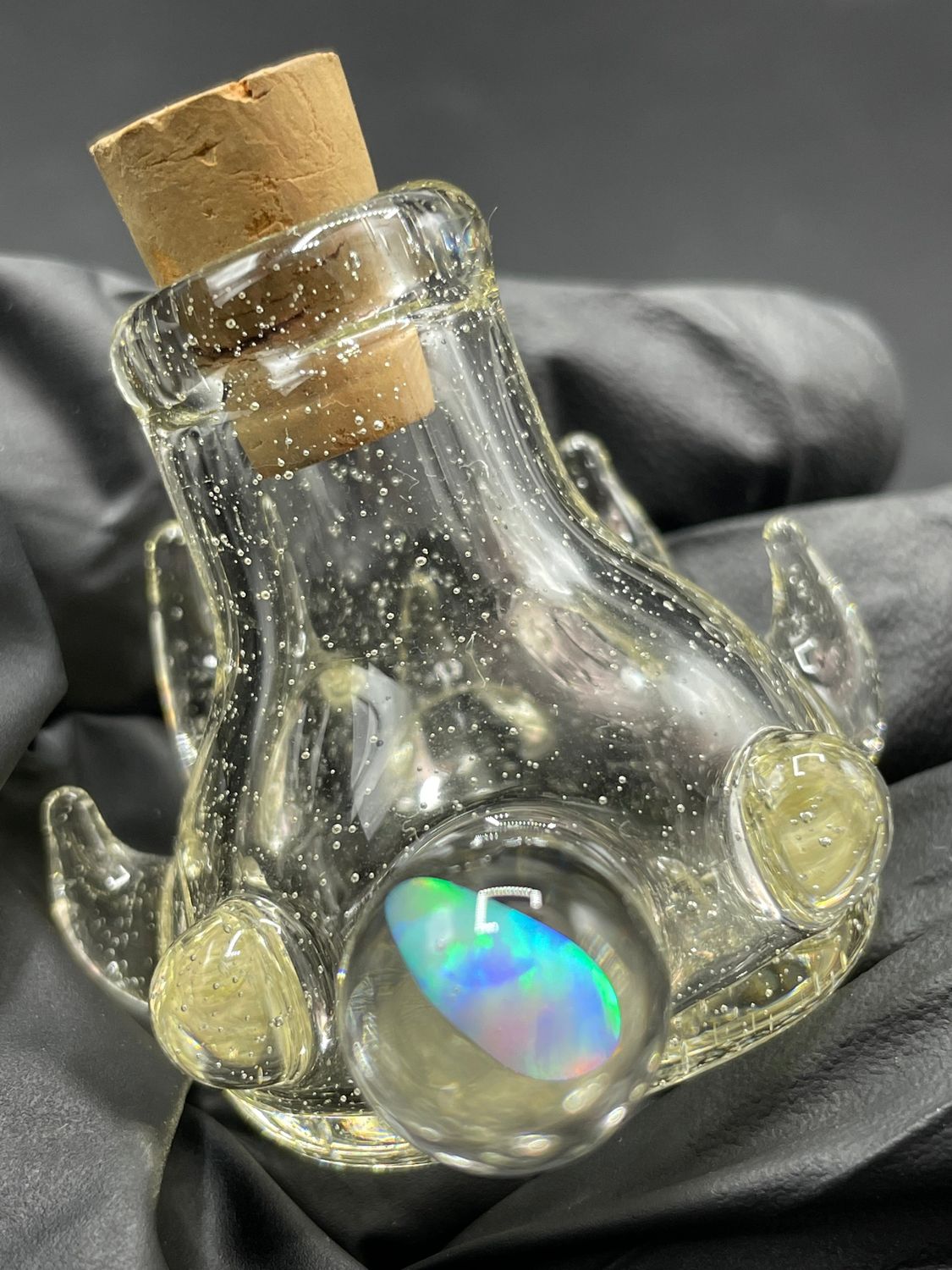 Paul Taylor - Small Jar with Encased Opal
