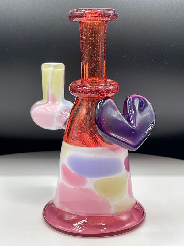 Bambi Glass - Heart Minitube #1