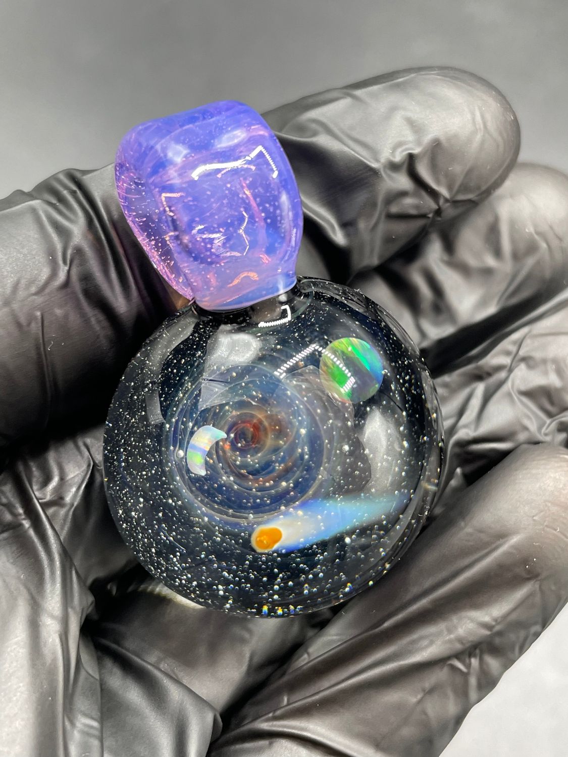 Hittite Glass - Space Pendant