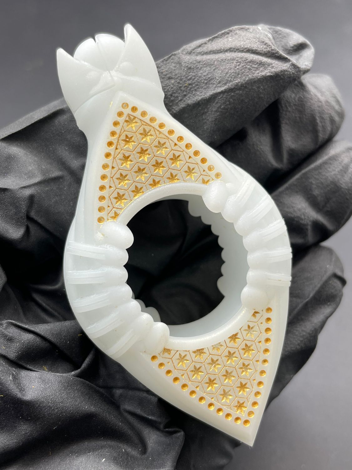 The Douxd - Orb Amulet (23.9mm-24.9mm), Color: Cream