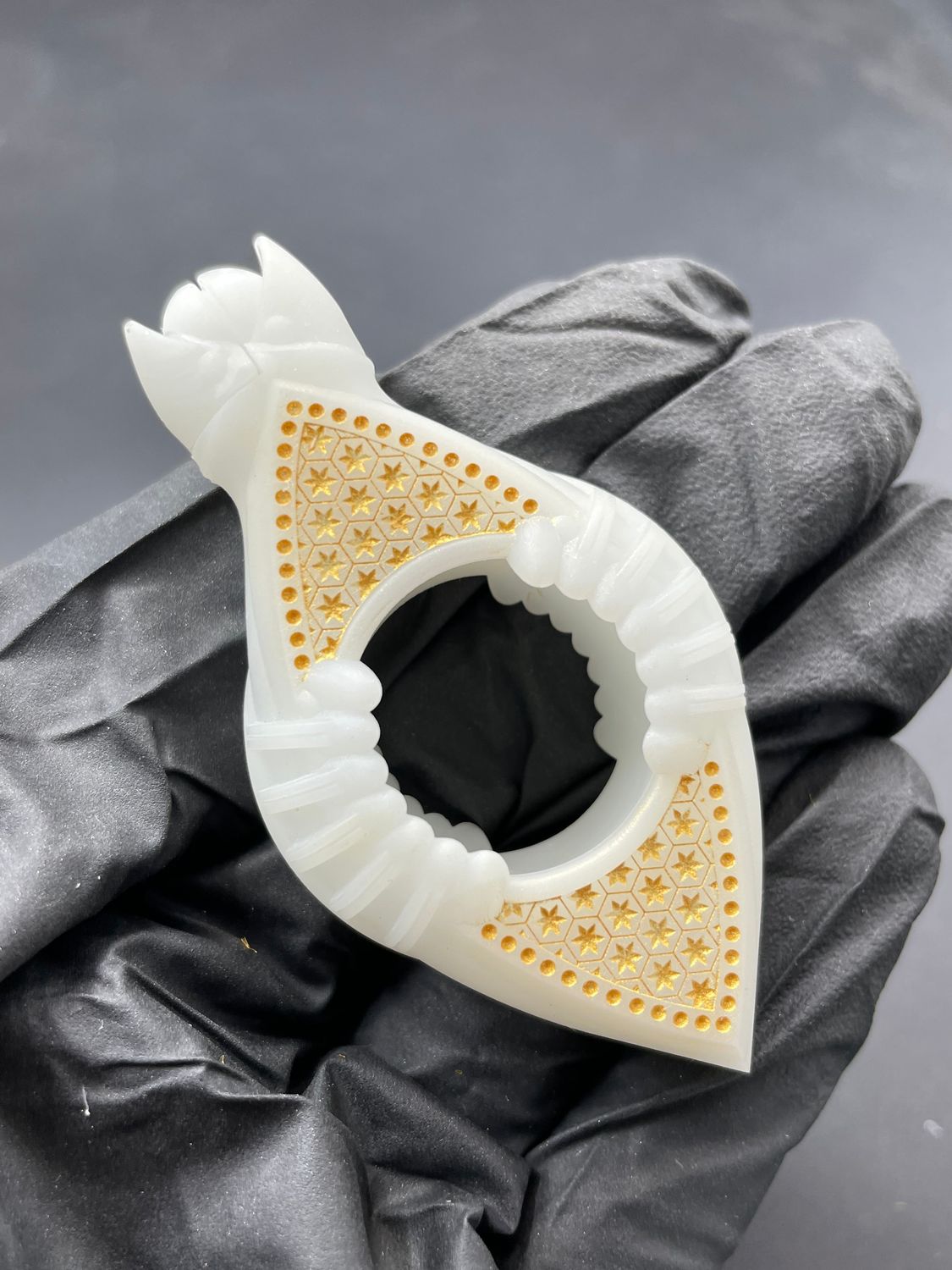 The Douxd - Orb Amulet (21.9mm-22.9mm), Color: Cream