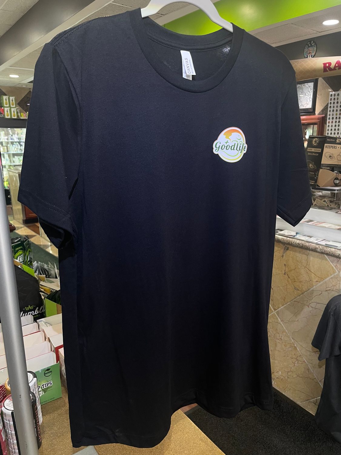 GoodLife - Black Tee, Size: Small