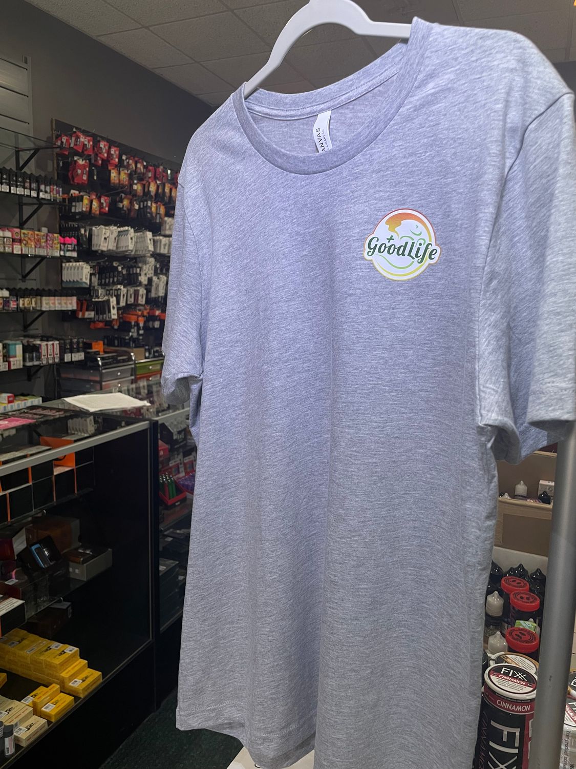 GoodLife - Gray Tee, Size: Small